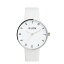 母の日 父の日 【15%オフ%P10倍】『ALPHABET TIME WHITE 40mm』KLON クローン 腕時計 シンプル おしゃれ 個性的 かわいい ギフト 記念日 誕生日