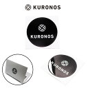 KURONOS クロノス ステッカー 80×80mm 塩ビマット 屋外対応