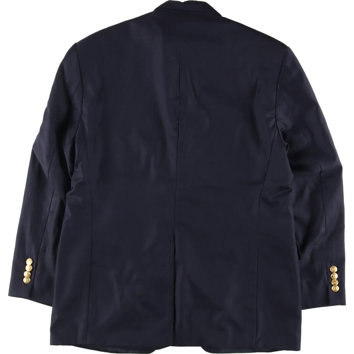 古着 ラルフローレン Ralph Lauren LAUREN ローレン 紺ブレザー テーラードジャケット カナダ製 メンズM /eaa114067 【中古】 【220722】