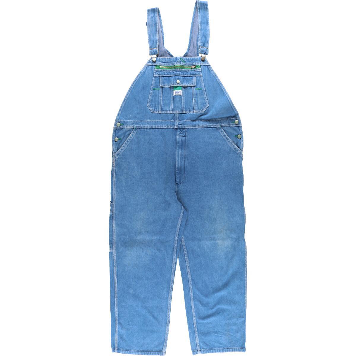 古着 ビッグサイズ LIBERTY デニムオーバーオール メンズw43 /eaa166776 【210607】【SS2112】【SS2201】【md2112】【HNY22】【SS2203】【SS2206】【SS2206】【SS2209】 【LP2311】