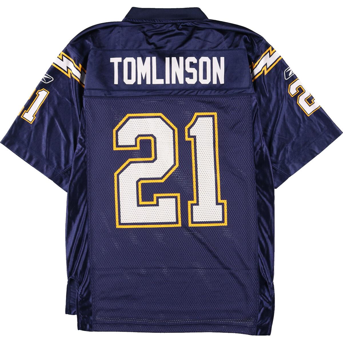 古着 リーボック Reebok EQUIPMENT NFL LOS ANGELES CHARGERS ロサンゼルスチャージャーズ ゲームシャツ レプリカユニフォーム メンズM /eaa183266 【210802】【HNY22】【SS2203】【SS2206】【FS2207】【SS2209】 【SS2209】バーゲン サッカー 用品 セール