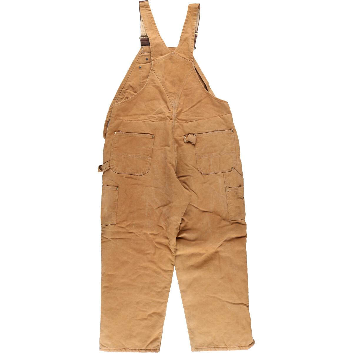 古着 ビッグサイズ 80年代 カーハート Carhartt キルティングライナー ダブルニー ダック地 オーバーオール USA製 メンズw41 ヴィンテージ /eaa194092 【211016】【HNY22】【SS2203】【SS2206】