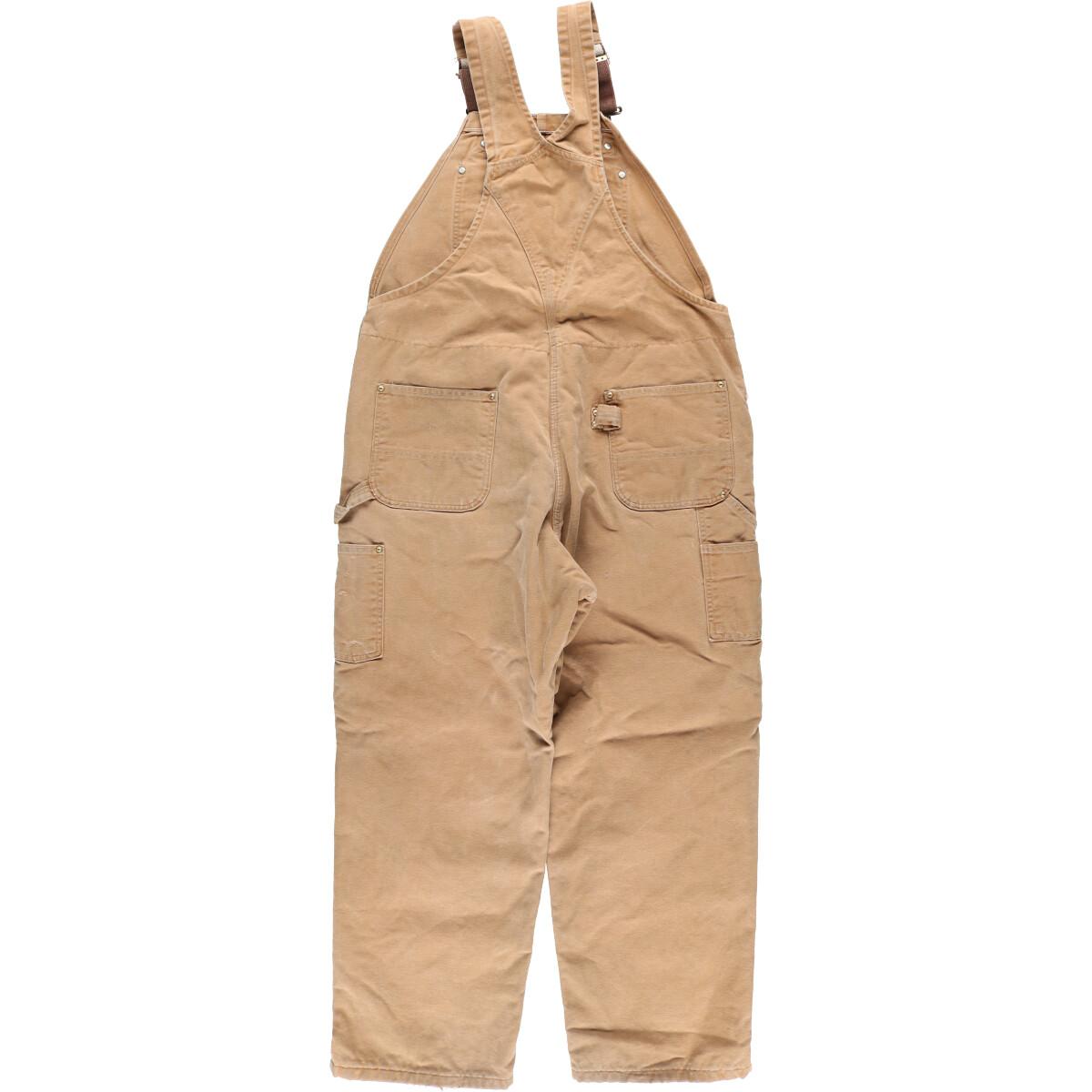 古着 ビッグサイズ カーハート Carhartt ダブルニー ダック地 オーバーオール USA製 メンズw41 /eaa211341 【211126】【HNY22】【SS2203】【SS2206】