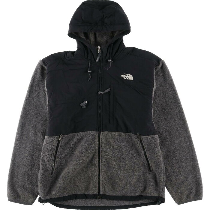 古着 ザノースフェイス THE NORTH FACE デナリフーディー ナイロンxフリースパーカー メンズXL /eaa215055 【211204】【HNY22】【SS2206】