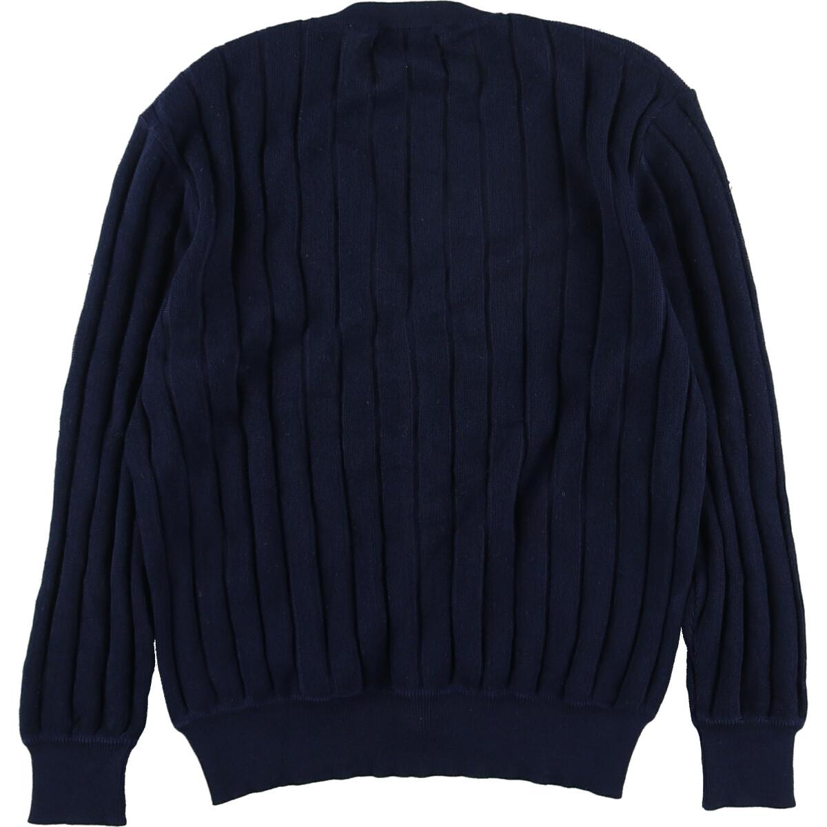 古着 70年代 ラコステ LACOSTE CHEMISE フレンチラコステ ニットカーディガン フランス製 レディースM ヴィンテージ /eaa215585 【211230】【SS2206】