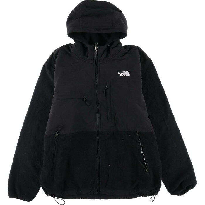 古着 ザノースフェイス THE NORTH FACE デナリフーディー ナイロンxフリースパーカー メンズXL /eaa219149 【220107】【SS2206】