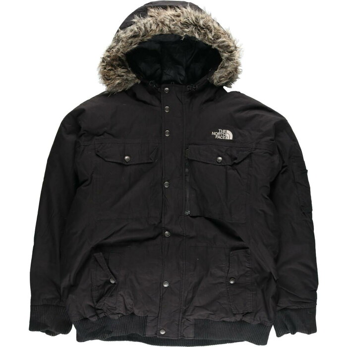 古着 ビッグサイズ ザノースフェイス THE NORTH FACE HYVENT ハイベント ゴッサムジャケット フェイクファー付きフード ダウンジャケット メンズXXXL /eaa222141 【220131】