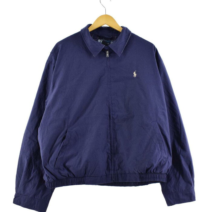 古着 ラルフローレン Ralph Lauren POLO by Ralph Lauren スイングトップ スポーツジャケット メンズXL /eaa237994 【220417】