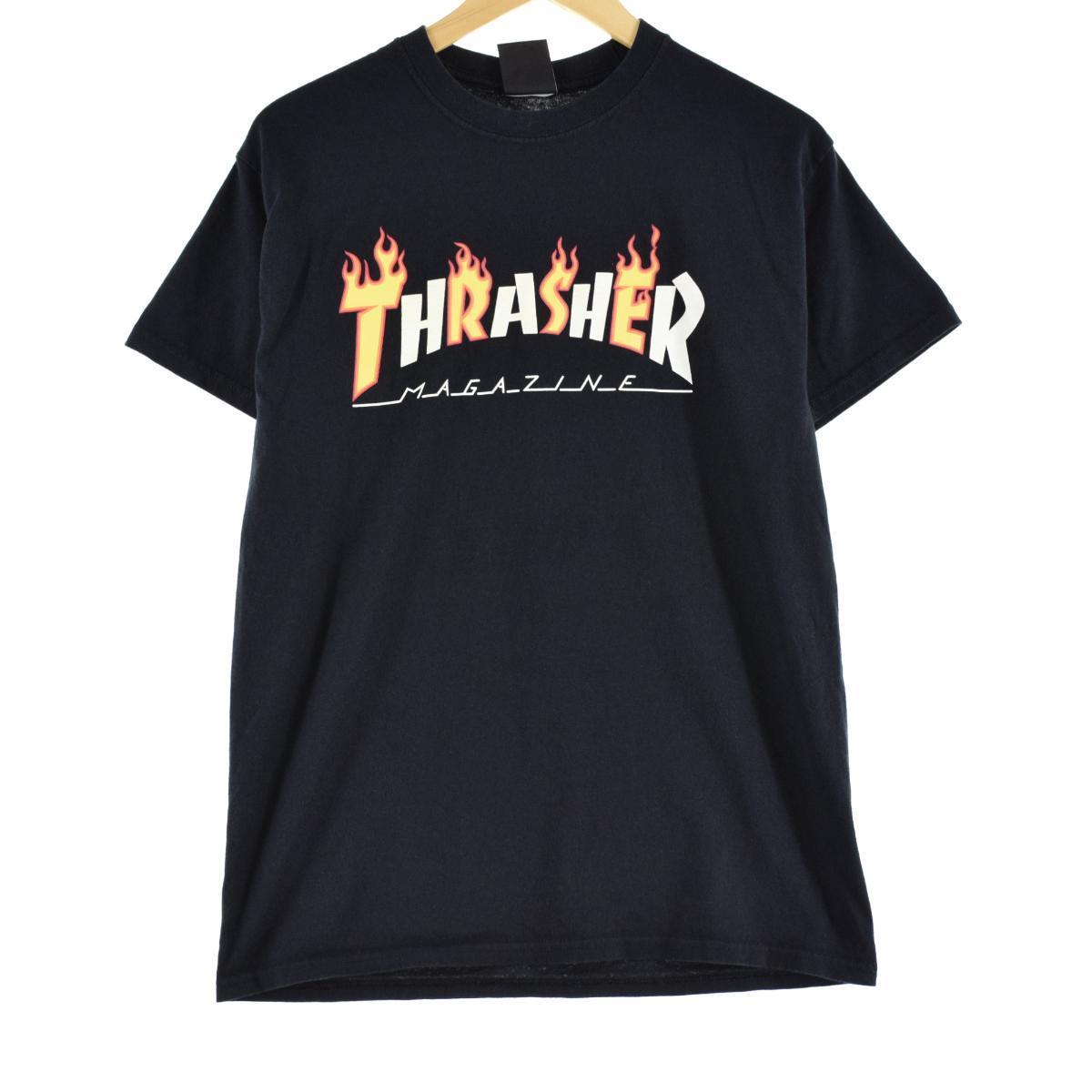 古着 san francisco THRASHER スラッシャー サーフ スケートTシャツ メンズS /eaa240280 【220416】