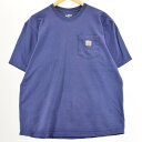 古着 カーハート Carhartt 半袖 ワンポイントロゴポケットTシャツ メンズXL /eaa252331 【中古】 【220620】 【LP2311】