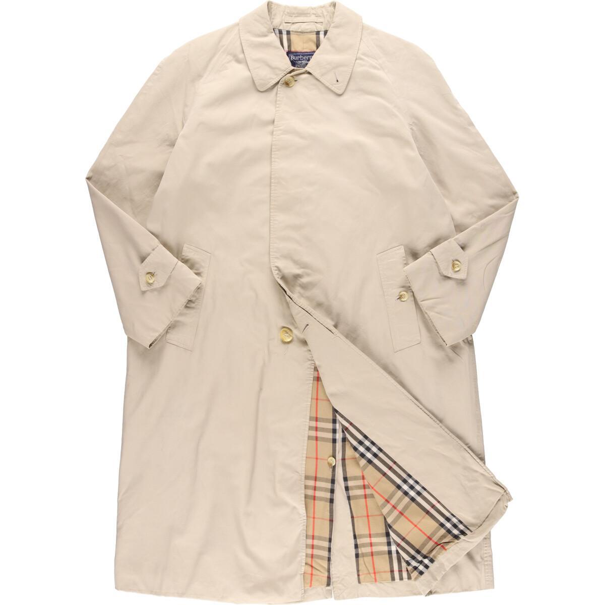 古着 バーバリー Burberry's コットン100% ステンカラーコート バルマカーンコート 英国製 メンズL /eaa253461 【中古】【V2303】 【230313】 【SS2309】