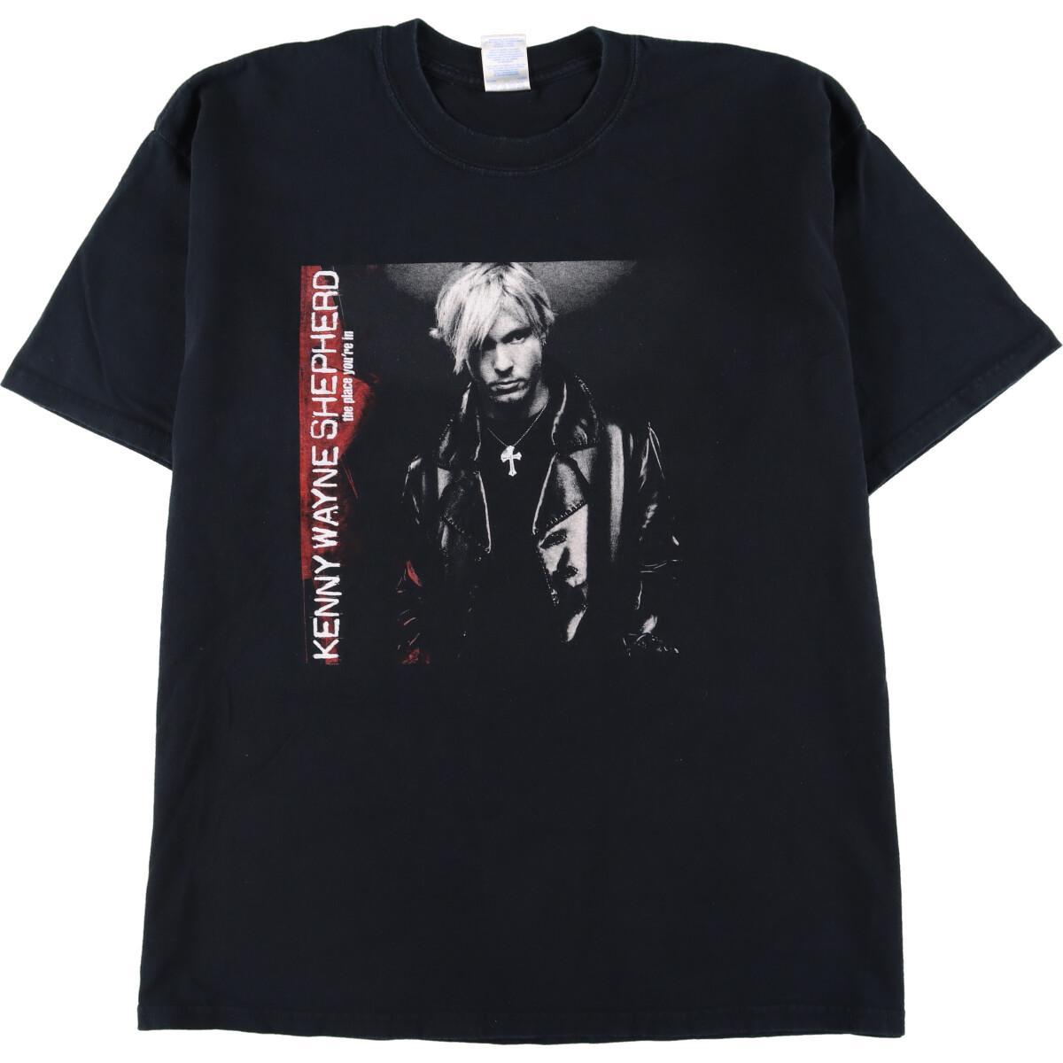 古着 ギルダン GILDAN KENNY WAYNE SHEPHERD ケニーウェインシェパード 両面プリント バンドTシャツ バンT メンズXL /eaa254863 【220520】