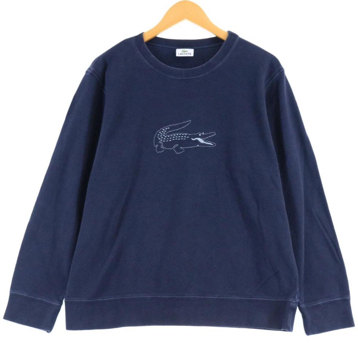 古着 ラコステ LACOSTE ロゴスウェット トレーナー メンズM /eaa255570 【中古】 【220724】