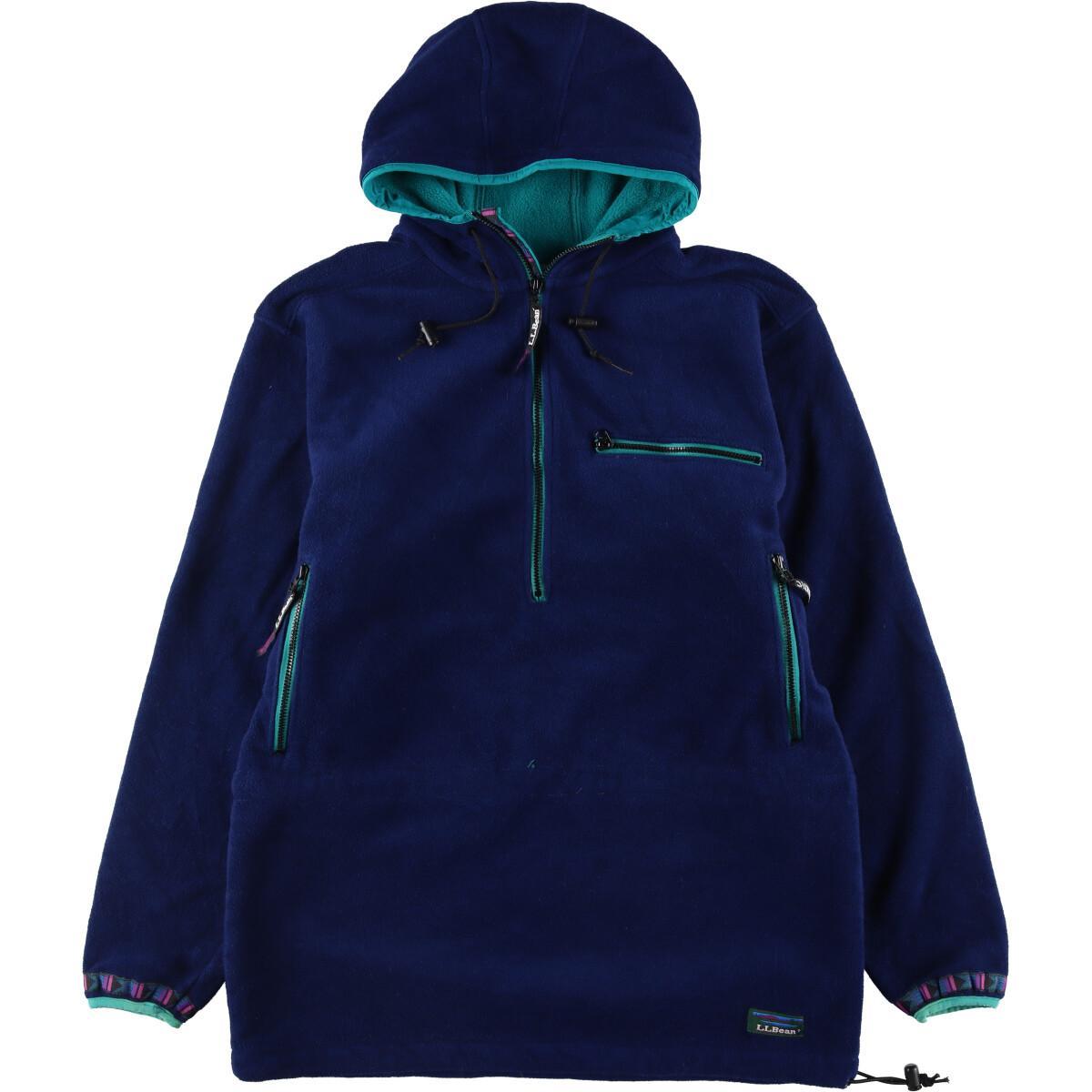 古着 70~80年代 エルエルビーン L.L.Bean ハーフジップ フリースパーカー メンズXL ヴィンテージ /eaa263023 【中古】 【221023】