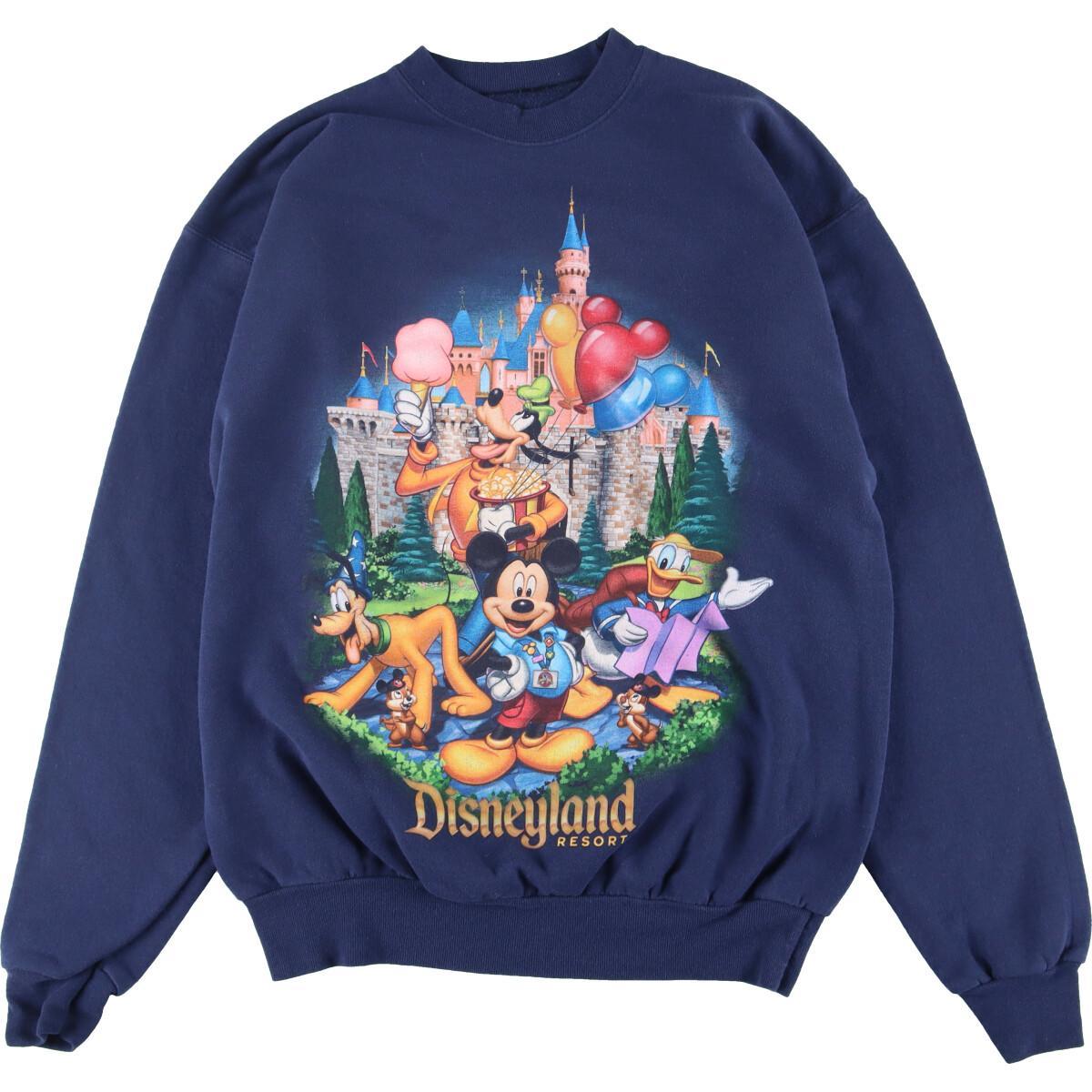 古着 ヘインズ Hanes Walt Disney World ディズニー キャラクタースウェットシャツ トレーナー メンズL /eaa263818 【中古】 【220811】