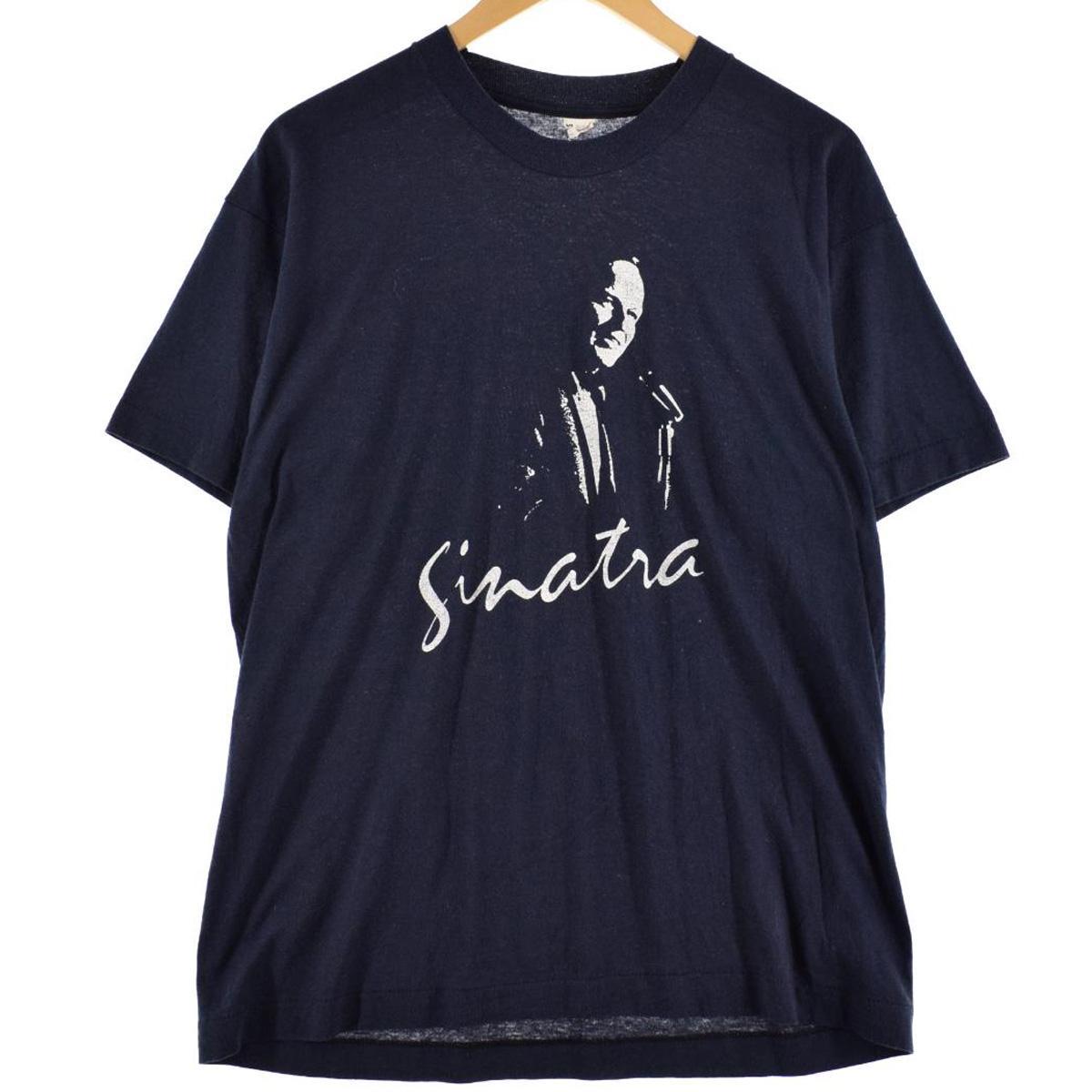 古着 希少レア 70 039 S スクリーンスターズ SCREEN STARS FRANK SINATRA フランクシナトラ バンドTシャツ バンT USA製 メンズL ヴィンテージ /eaa264316 【中古】 【220623】 【SS2403】