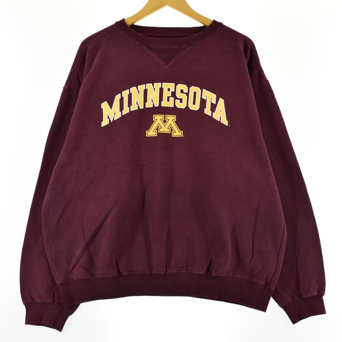 古着 ジャンスポーツ JANSPORT MINNESOTA ミネソタ大学 カレッジスウェットシャツ トレーナー メンズXL /eaa267567 【中古】 【220806】