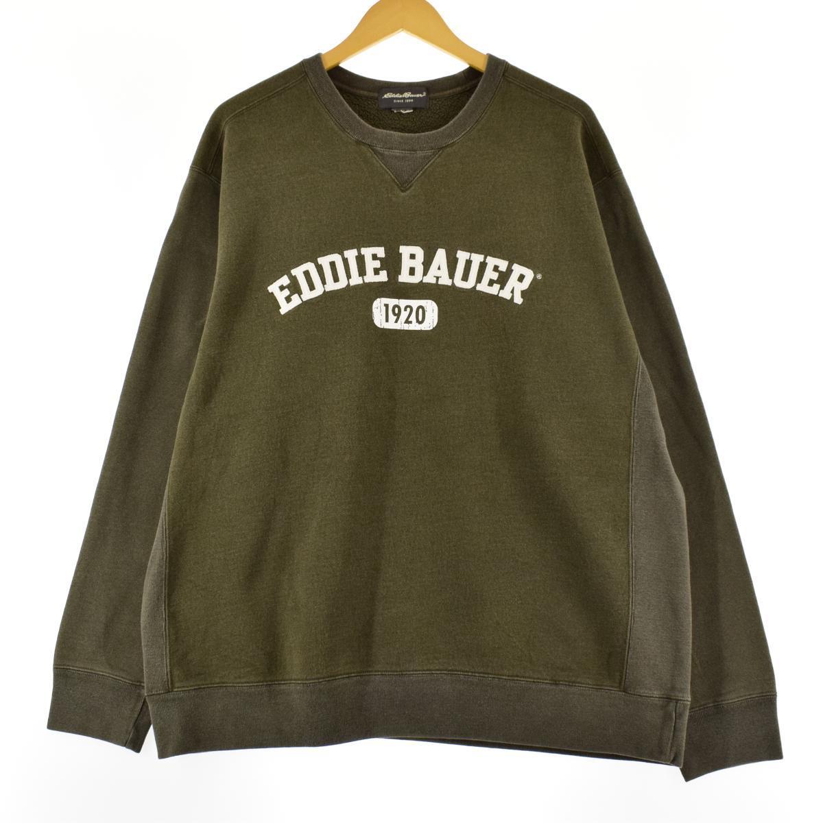 古着 エディーバウアー Eddie Bauer ロゴスウェット トレーナー メンズXXL /eaa267833 【中古】 【220804】