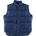 古着 70'S ウールリッチ WOOLRICH ダウンベスト レディースS ヴィンテージ /eaa268217 【中古】【2nd2402】 【240210】