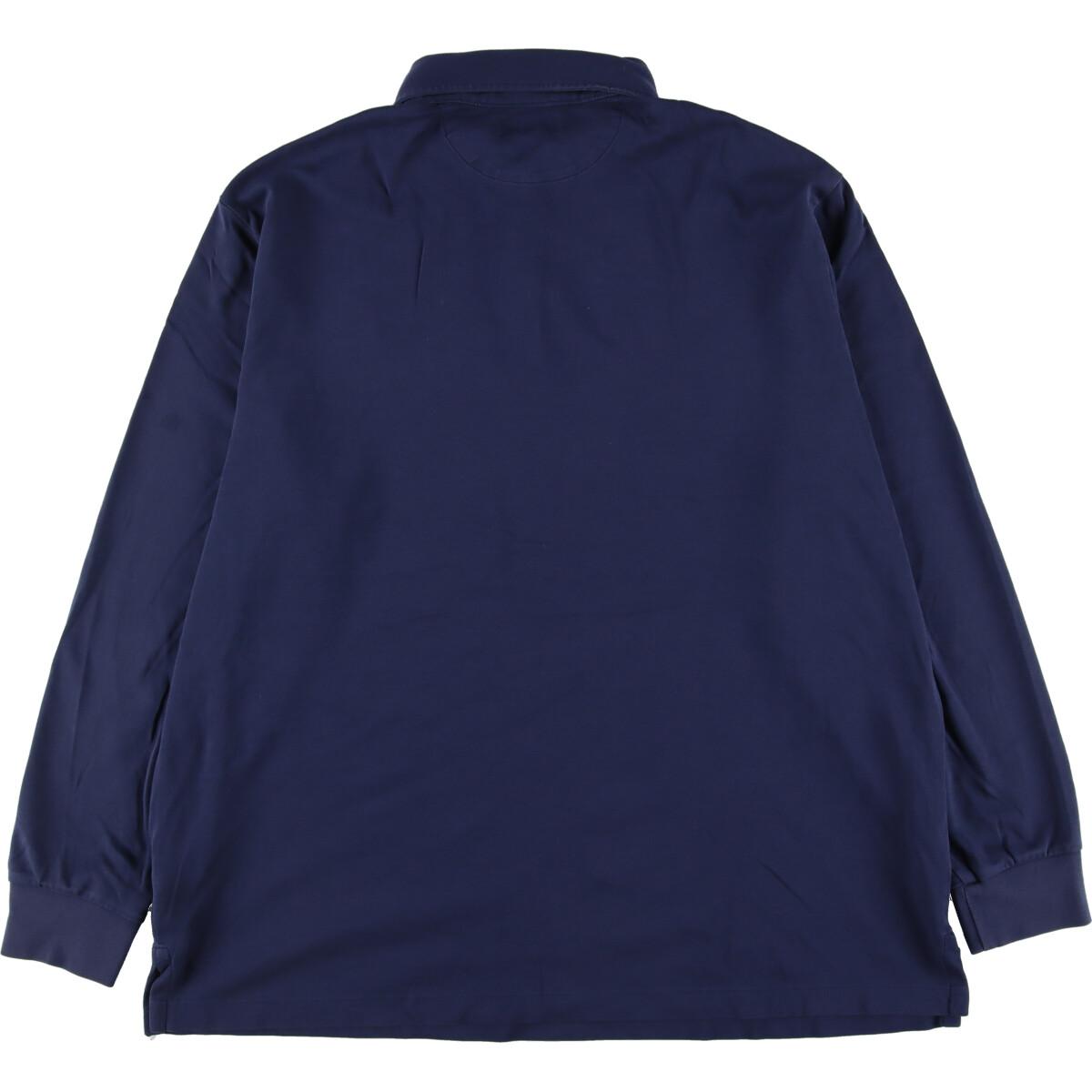 古着 ラルフローレン Ralph Lauren POLO by Ralph Lauren 長袖 ポロシャツ メンズXL /eaa270829 【中古】 【220718】