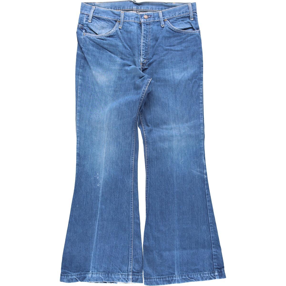 古着 70年代 リーバイス Levi's 684-0218 ブーツカットジーンズ デニムパンツ メンズw37 ヴィンテージ /eaa270996 【中古】 【220723】