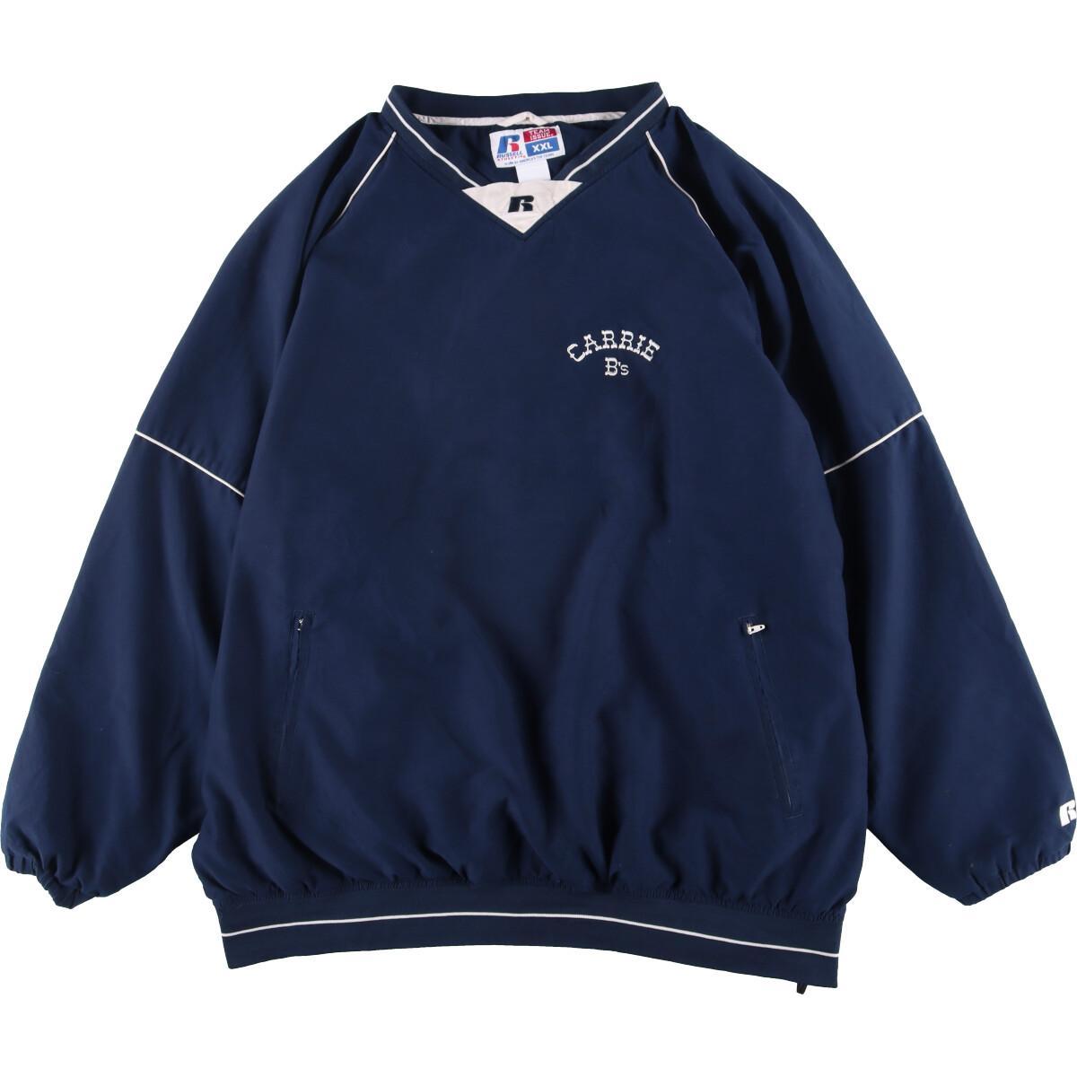 古着 ラッセル Russell TEAM ISSUE Vネック ウォームアッププルオーバー メンズXXL /eaa272789 【中古】 【220818】