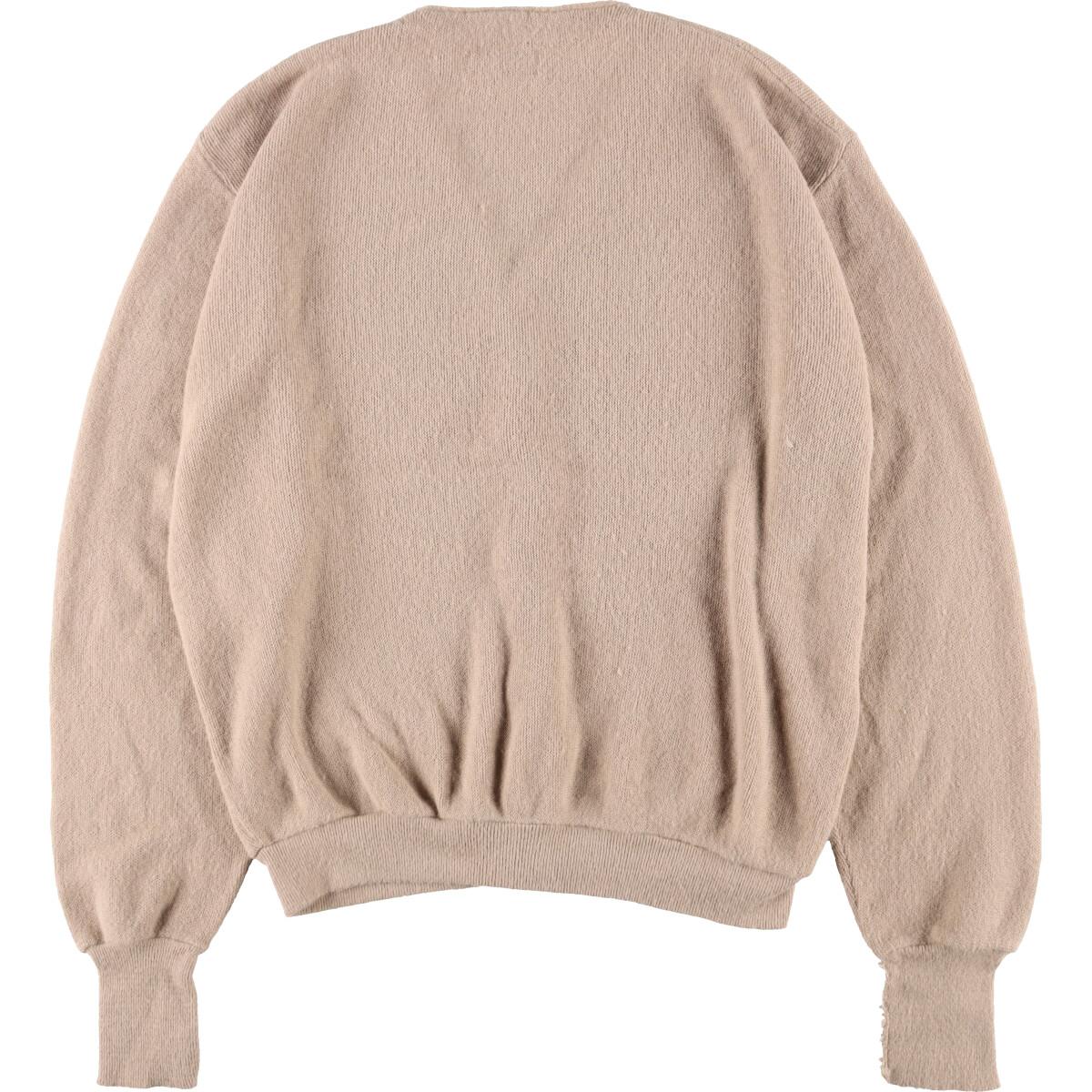 古着 70年代 ラコステ LACOSTE IZOD アクリルニットカーディガン メンズXL ヴィンテージ /eaa274313 【中古】 【220801】