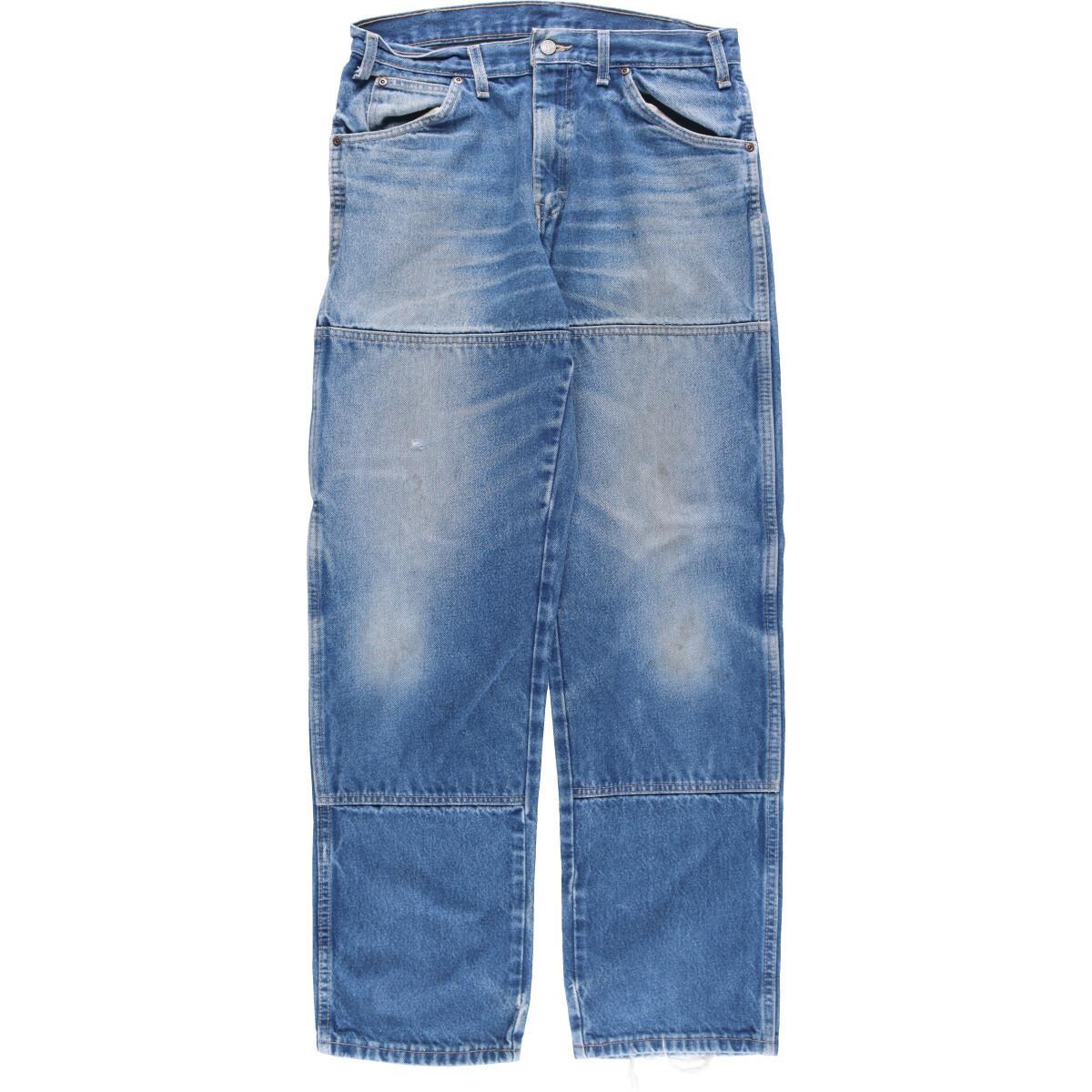 古着 ディッキーズ Dickies Relaxed Fit ダブルニー デニムペインターパンツ メンズw33 /eaa276594 【中古】 【220817】