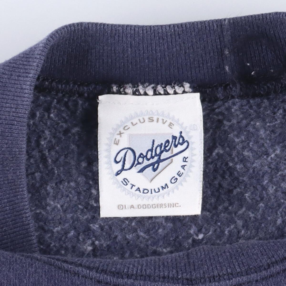 古着 90年代 フルーツオブザルーム FRUIT OF THE LOOM MLB LOS ANGELES DODGERS ロサンゼルスドジャース プリントスウェットシャツ トレーナー USA製 メンズS ヴィンテージ /eaa276721 【中古】 【220806】