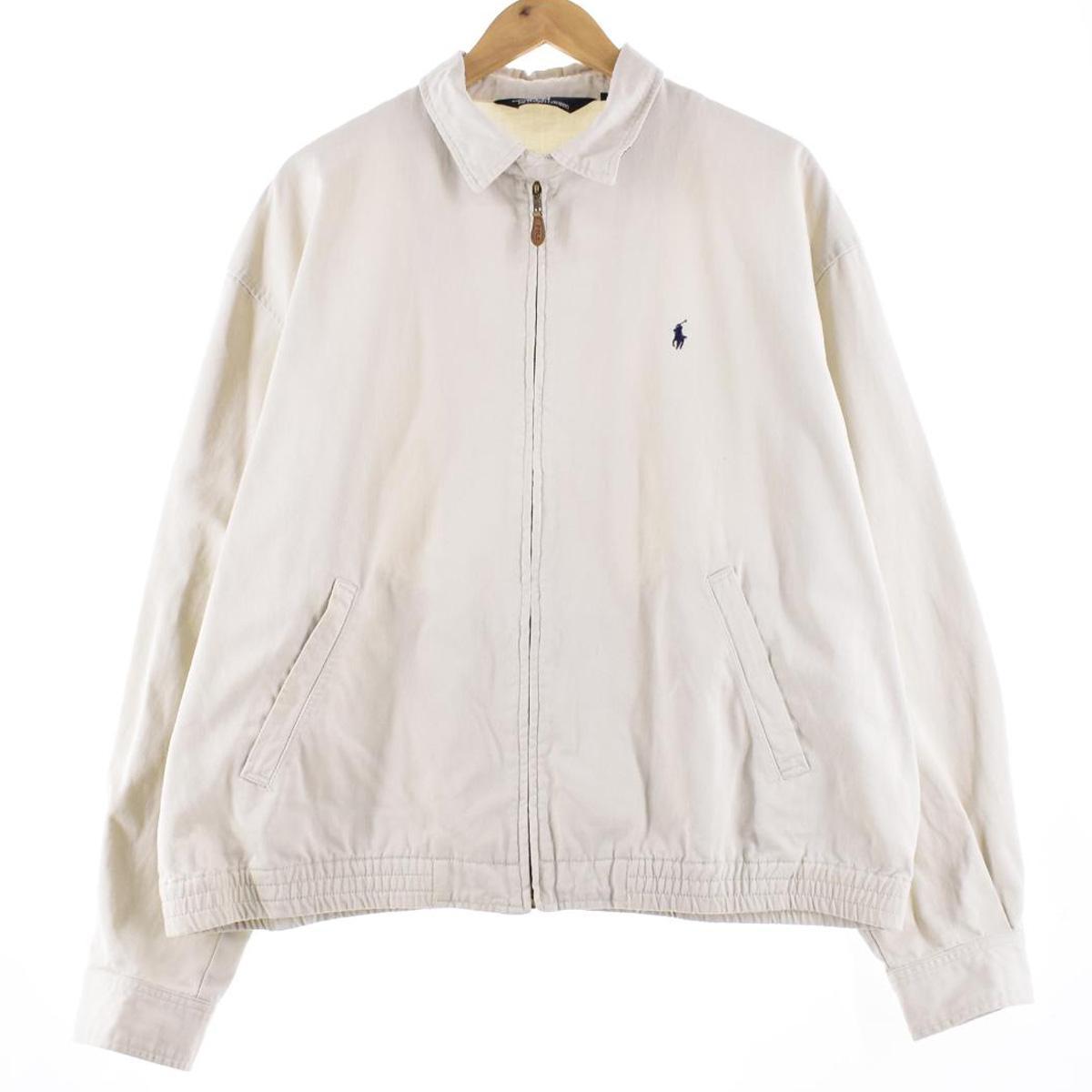 古着 ラルフローレン Ralph Lauren POLO by Ralph Lauren スイングトップ スポーツジャケット メンズL /eaa280460 【中古】 【220905】