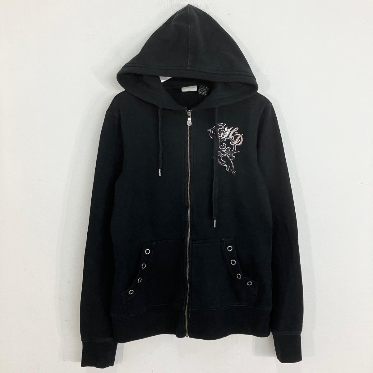 古着 ハーレーダビッドソン Harley-Davidson 両面プリント スウェットフルジップパーカー レディースS /eaa282519 【中古】【エルル0916】 【220916】 【LP2401】のサムネイル