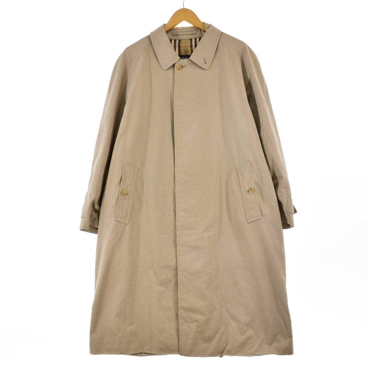 ＼50%OFF／古着 バーバリー Burberry's ステンカラーコート バルマカーンコート 42REGULAR メンズL /eaa286458 【中古】 【221013】 【SS2406】