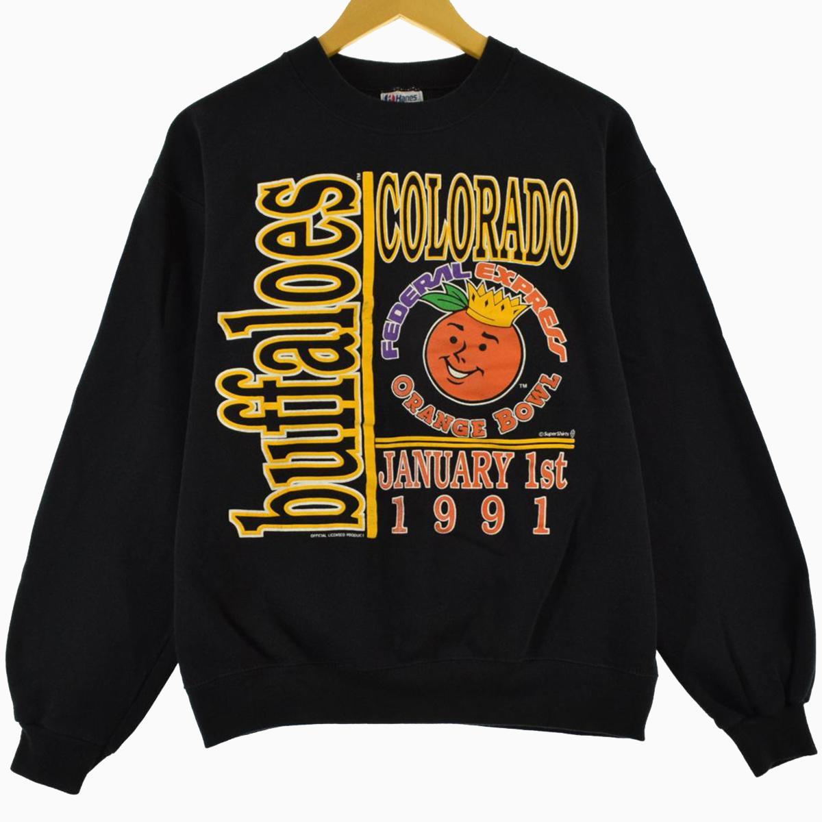 古着 90'S ヘインズ Hanes カレッジスウェットシャツ トレーナー USA製 メンズM ヴィンテージ /eaa290277 【中古】 【221205】 【SS2401】