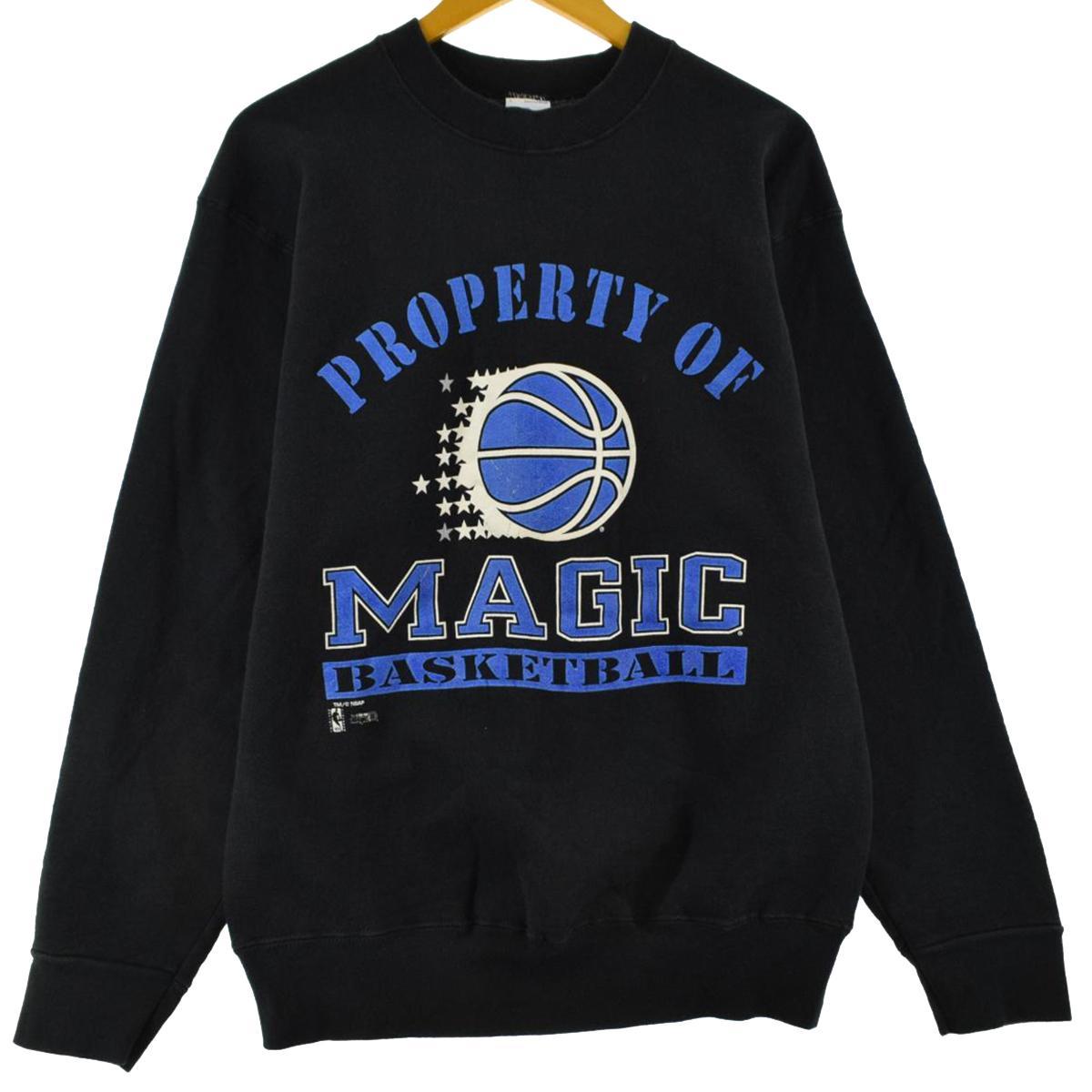 古着 SALEM ORLANDO MAGIC オーランドマジック プリントスウェットシャツ トレーナー USA製 メンズL /eaa290354 【中古】 【221217】