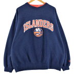 古着 リー Lee NHL NEW YORK ISLANDERS ニューヨーク アイランダース スウェットシャツ トレーナー メンズXXL /eaa290649 【中古】 【230113】 【SS2403】