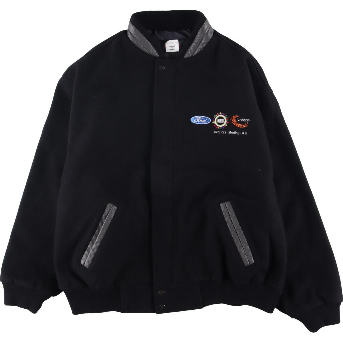 古着 Union Line バーシティジャケット ウールスタジャン アワードジャケット USA製 メンズXXL /eaa298738 【中古】 【221208】