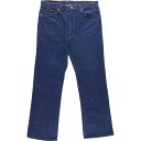 古着 濃紺 80'S リーバイス Levi's 20517 0217 オレンジタブ ブーツカットデニムパンツ メンズw37 ヴィンテージ /eaa304831   