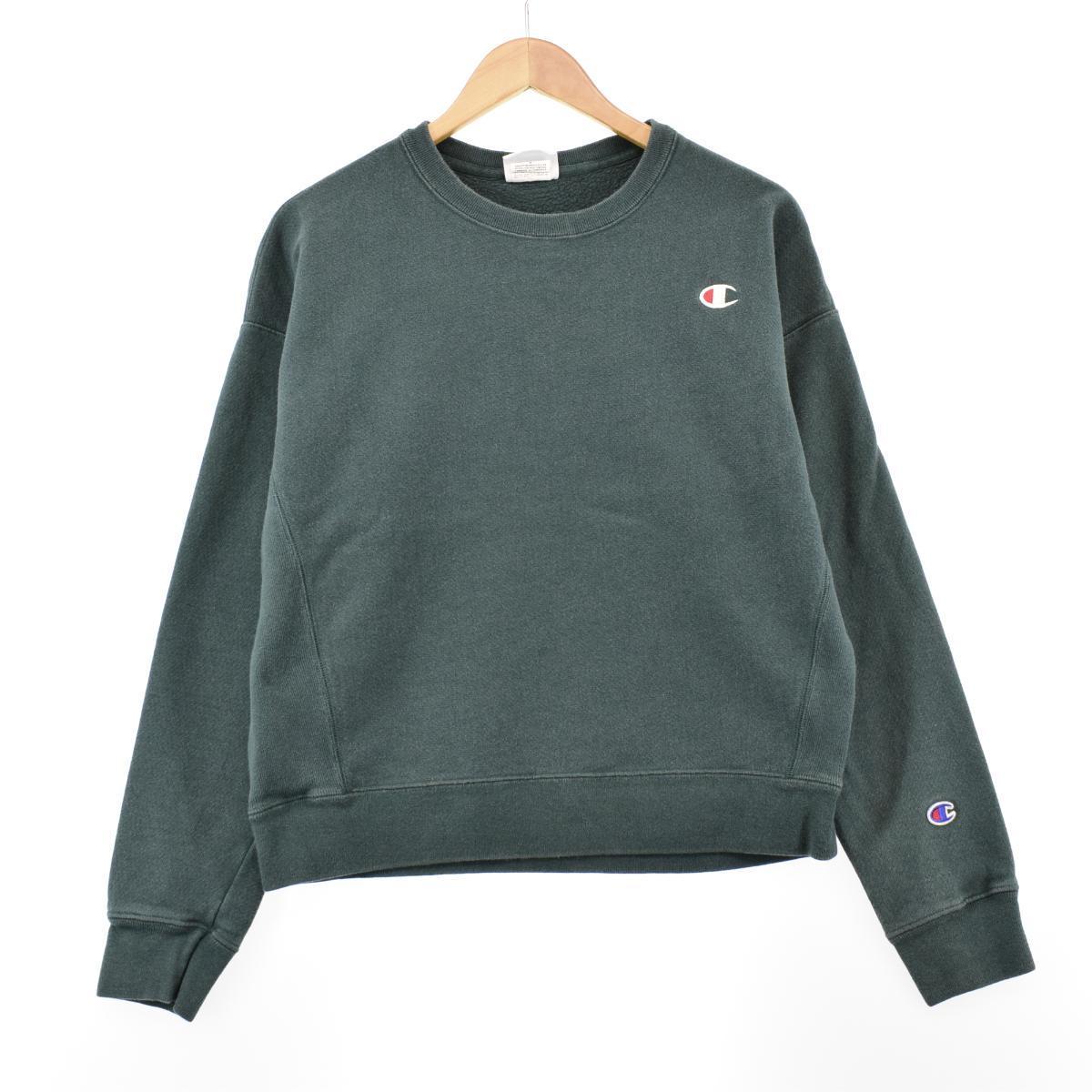 古着 チャンピオン Champion リバースウィーブ 復刻 単色タグ ワンポイントロゴスウェット トレーナー メンズS /eaa305872 【中古】 【230402】