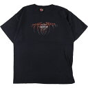 古着 HOLOUBEK Harley-Davidson ハーレーダビッドソン 両面プリント モーターサイクル バイクTシャツ USA製 メンズXL /eaa308870 【中古】 【230430】