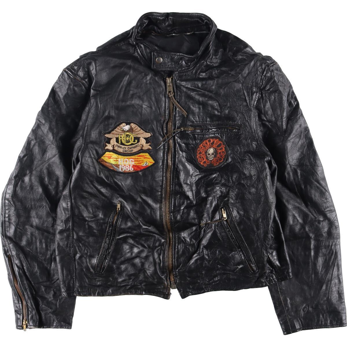 楽天市場】古着 シングルライダース（サイズ（S/M/L）L）の通販