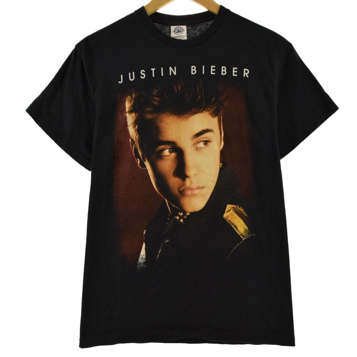 古着 デルタ DELTA JUSTIN BIEBER ジャスティンビーバー BELIEVE TOUR 2012/2013 両面プリント バンドTシャツ バンT メンズS /eaa317509 【中古】 【230410】