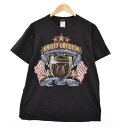 古着 ハーレーダビッドソン Harley-Davidson モーターサイクル バイクTシャツ メンズM /eaa320039 【中古】 【230417】