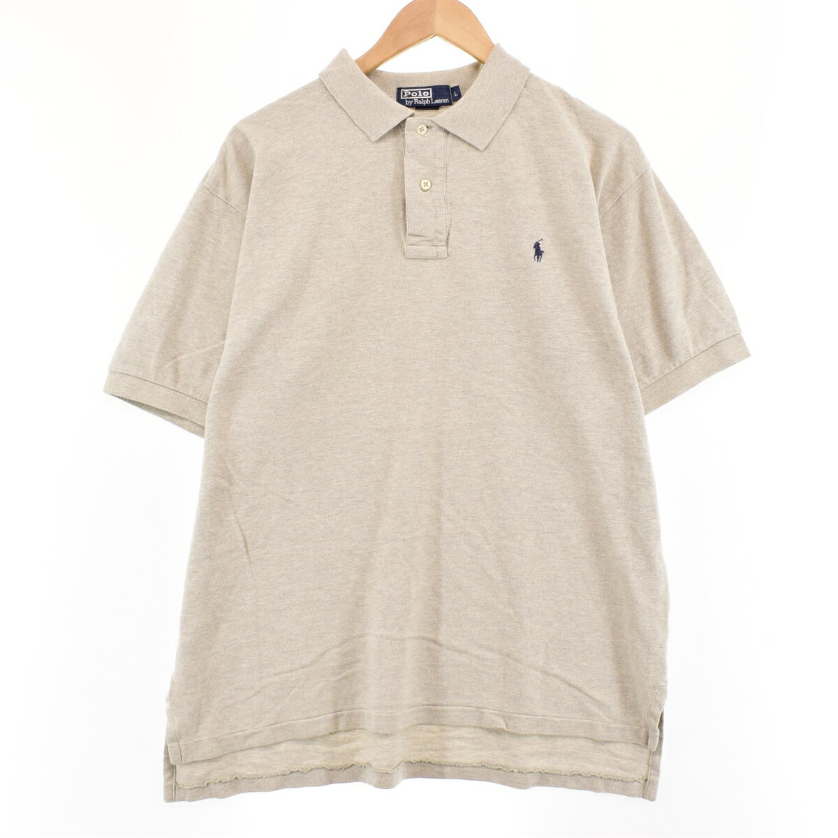 古着 ラルフローレン Ralph Lauren POLO by Ralph Lauren 半袖 ポロシャツ メンズL /eaa320122 【中古】 【230429】