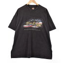 古着 ヘインズ Hanes Harley-Davidson ハーレーダビッドソン 両面プリント モーターサイクル バイクTシャツ USA製 メンズXL /eaa320160 【中古】 【230421】