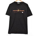 古着 HASE AUTHENTIC NASCAR ナスカー DALE JR. 両面プリント モーターサイクル バイクTシャツ メンズM /eaa320392 【中古】 【230422】