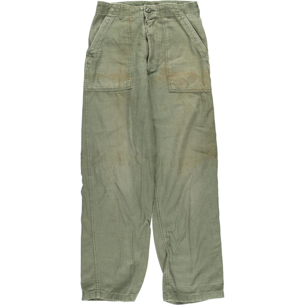 米軍ベイカーパンツ.ユーティリティトラウザース官給品OG-507サイズ32×35