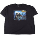 古着 JINX World of Warcraft 両面プリント キャラクタープリントTシャツ メンズXXXL /eaa326364 【中古】 【230410】