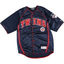 商品詳細 ブランド・UNKNOWN・ 特徴 モデル/形状・MLB MINNESOTA TWINS ミネソタツインズ・ゲームシャツ ベースボールシャツ・ 素材・ポリエステル:100%・ 色・ネイビー系 紺色・ 柄・ワッペン・ 生産国・不明・ 年代 サイズ・メンズL・表記サイズ:M・着丈:77cm・身幅:52cm・裄丈:55cm・袖丈(脇下計測):23.5cm・ コンディション・B・ カテゴリ・メンズ・トップス・半袖シャツ・その他半袖シャツ・ 商品番号・eaa327556・ 取扱店・ネットショップ・ スタッフコメントMLB MINNESOTA TWINS ミネソタツインズ ゲームシャツ ベースボールシャツ / メンズL / 商品番号 eaa327556 USEDですので使用感などございますが、まだまだご愛用していただけます。 古着という事をご理解の上ご注文よろしくお願いします。 【状態追記】 ●前、腹部糸抜け※状態は当社独自の基準です。 着用感表記サイズ着丈身幅裄丈袖丈(脇下計測) メンズLM(サイズ表記Mですが、計測値&着用感でメンズL相当です)77cm52cm55cm23.5cm ※測定値の若干の誤差はご了承下さい。サイズガイドはこちら ブランドUNKNOWN 特徴-モデル/形状MLB MINNESOTA TWINS ミネソタツインズ / ゲームシャツ ベースボールシャツ素材ポリエステル:100%色ネイビー系 紺色柄ワッペン生産国不明年代-カテゴリその他半袖シャツ商品番号eaa327556取扱店ネットショップ　　 その他半袖シャツの他の商品を見る