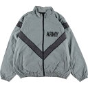 古着 99年納品 米軍実品 U.S.ARMY IPFU トレーニング ナイロンジャケット USA製 X-LARGE REGULAR メンズXXL ヴィンテージ /eaa328695 【中古】 【230418】 【SS2403】