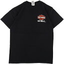 古着 ハーレーダビッドソン Harley-Davidson 両面プリント モーターサイクル バイクTシャツ メンズM /eaa329849 【中古】 【230422】